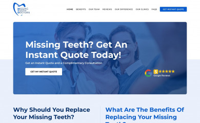missingtoothdrs.com.au screenshot