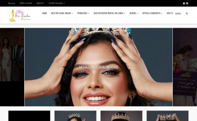 misssrilanka-online.com screenshot