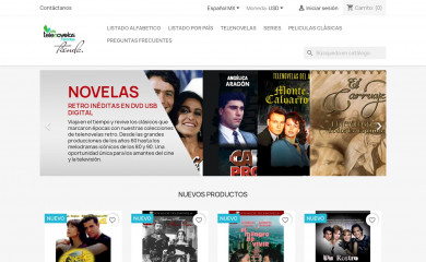 mistelenovelasfavoritas.com screenshot