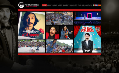 mistermustache.it screenshot