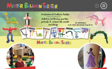 misterballoontwister.co.uk screenshot