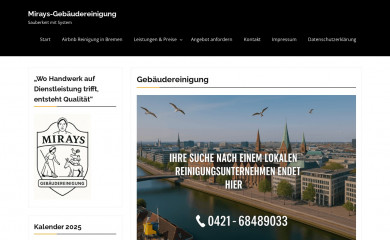 mirays-gebaeudereinigung.eu screenshot
