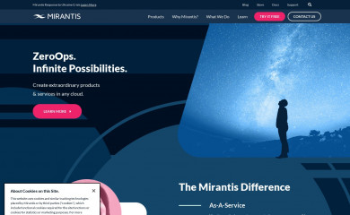 mirantis.com screenshot