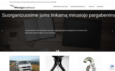 mirusiujuparvezimas.lt screenshot