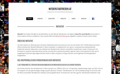 mitderstadtreden.at screenshot