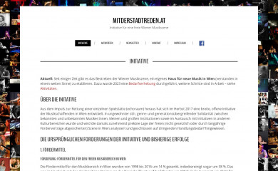 mitderstadtreden.at screenshot