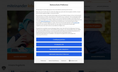 miteinander-leben.com screenshot