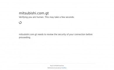 mitsubishi.com.gt screenshot