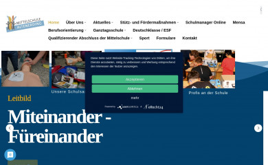 mittelschule-altenerding.de screenshot