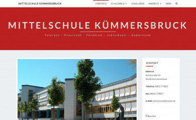mittelschule-kuemmersbruck.de screenshot