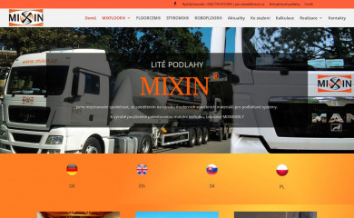 mixin.cz screenshot
