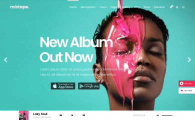 MixtapeWP screenshot