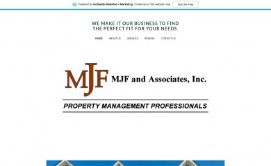 mjfandassociates.net screenshot