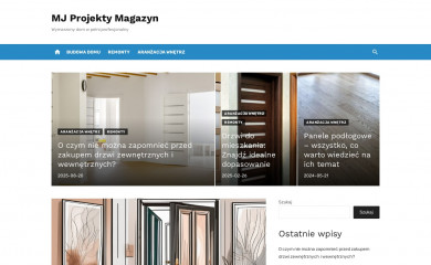mjprojekty.com.pl screenshot