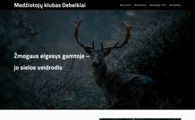 mkdebeikiai.lt screenshot