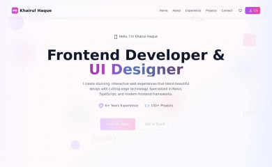 mkhaque.com screenshot