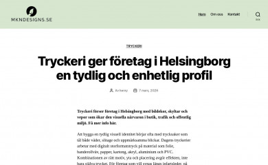 mkndesigns.se screenshot