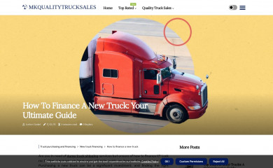 mkqualitytrucksales.com screenshot