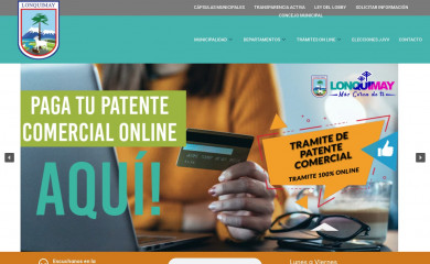 mlonquimay.cl screenshot