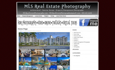 mlsrealestatephotography.com screenshot
