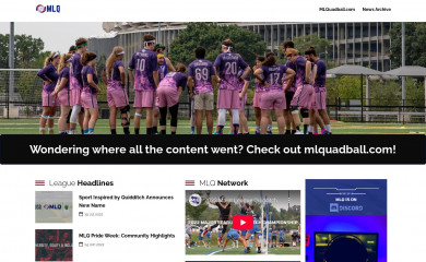 mlquidditch.com screenshot