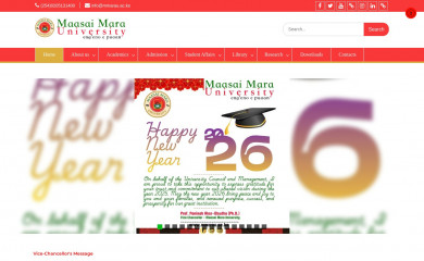 mmarau.ac.ke screenshot