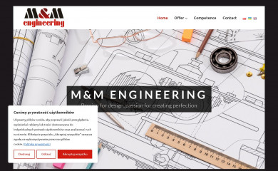 mmengineering.com.pl screenshot