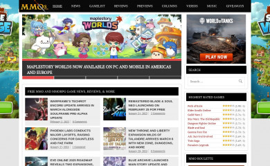 mmos.com screenshot