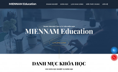 mne.edu.vn screenshot