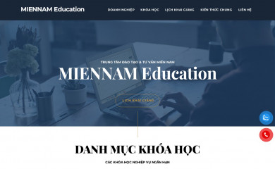 mne.edu.vn screenshot
