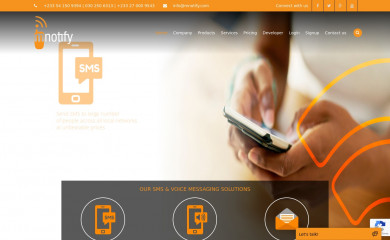 http://mnotify.net screenshot
