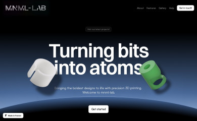 mnml-lab.com screenshot