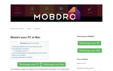 mobdrofr.com screenshot
