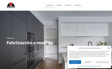 mobelport.es screenshot