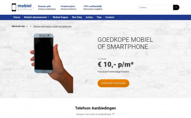 mobielgoedkoop.nl screenshot
