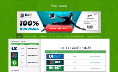 mobil-fogadas.com screenshot