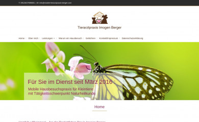 mobile-tierarztpraxis-berger.com screenshot