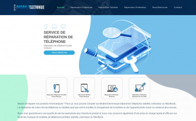 mobile-electronique.fr screenshot