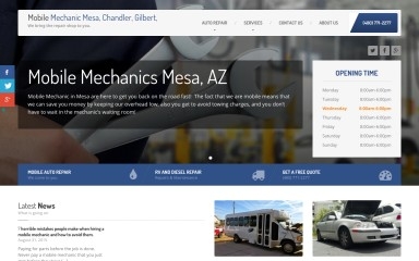 mobilemechanicsmesaaz.com screenshot