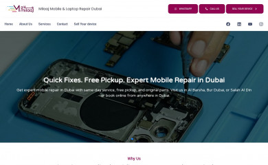 mobilephonerepair.ae screenshot