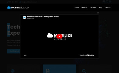 mobilizecloud.com screenshot