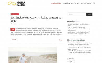 modanaslub.pl screenshot