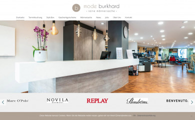 mode-burkhard.de screenshot