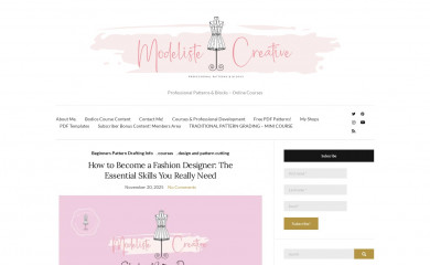modelistecreative.com screenshot