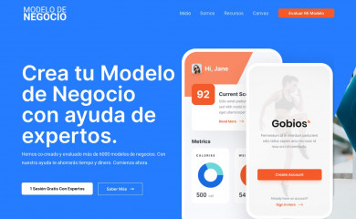 modelodenegocio.cl screenshot