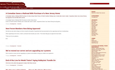modeltrainjournal.com screenshot