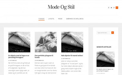 modeogstil.dk screenshot