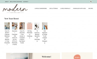 modernminimalism.com screenshot