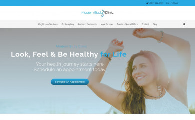 modernbodyclinic.com screenshot