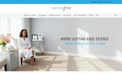 modernbodyclinic.com screenshot